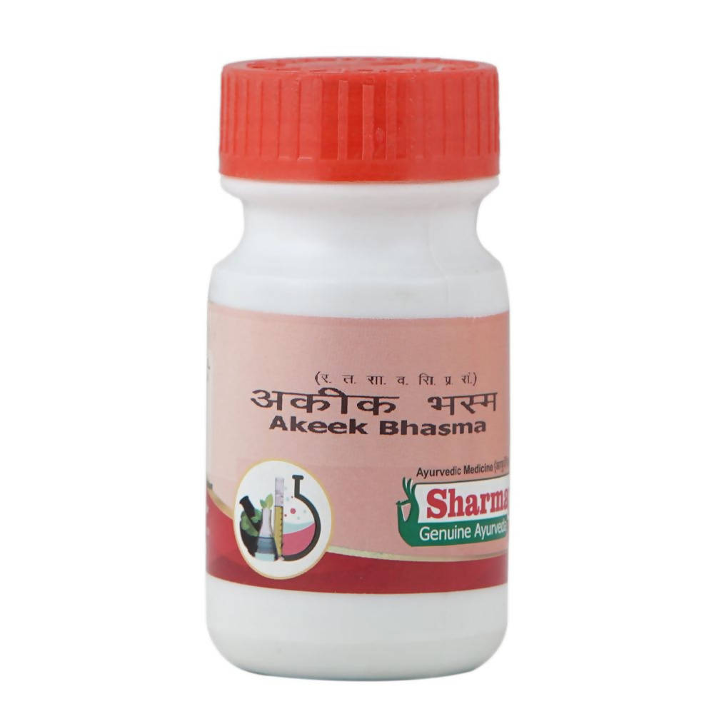 Sharmayu Ayurveda Akeek Bhasma | Grocsy