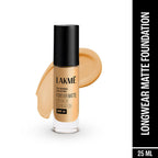 Lakme Forever Matte Longwear Foundation - Warm Creme | Grocsy
