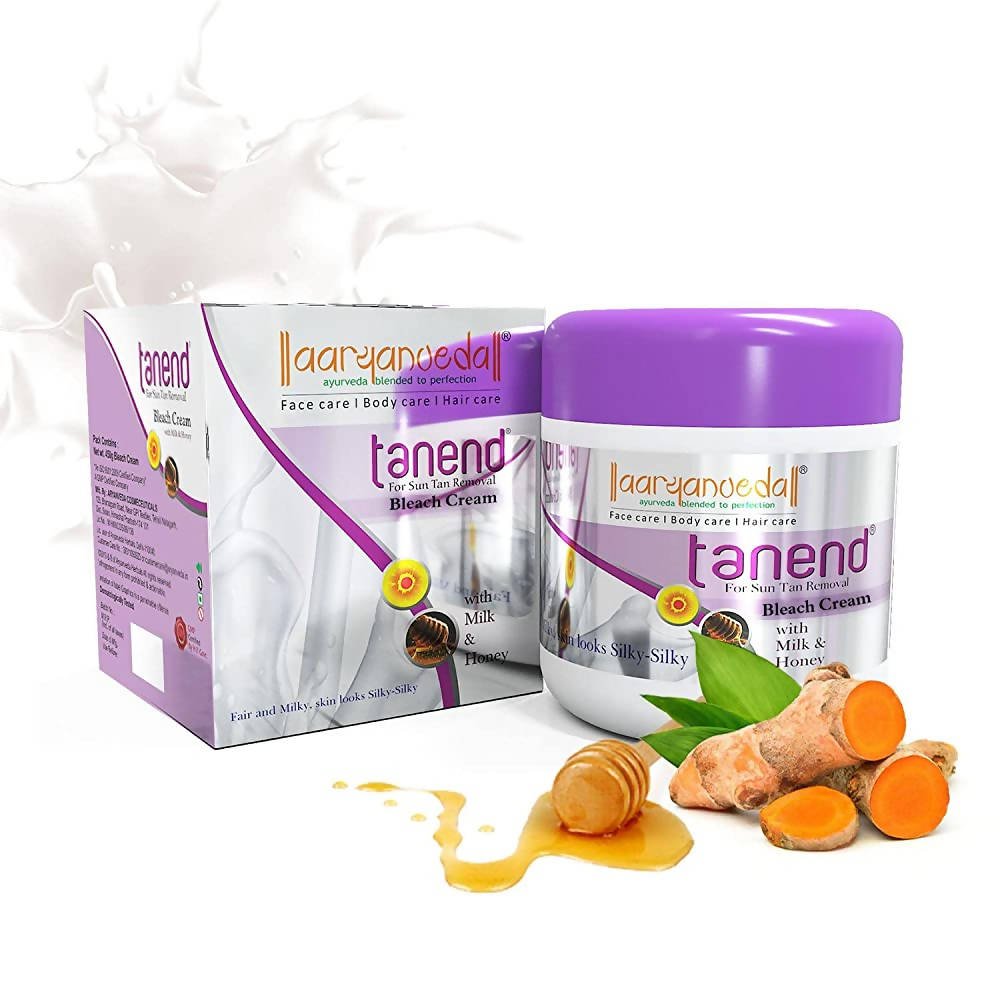 Aryanveda Tanend Bleach Cream | Grocsy