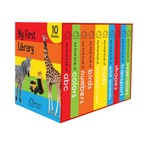 Wonder House Books My First Mini Library : Boxset of 10 Board Books | Grocsy