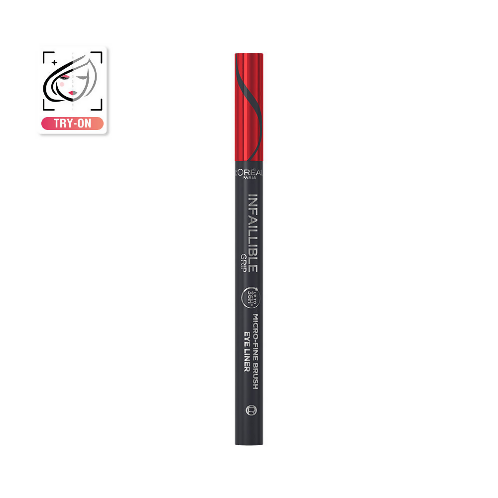 L'Oreal Paris Infaillible Grip Micro Fine Liner - 01 Obsidian Black | Grocsy