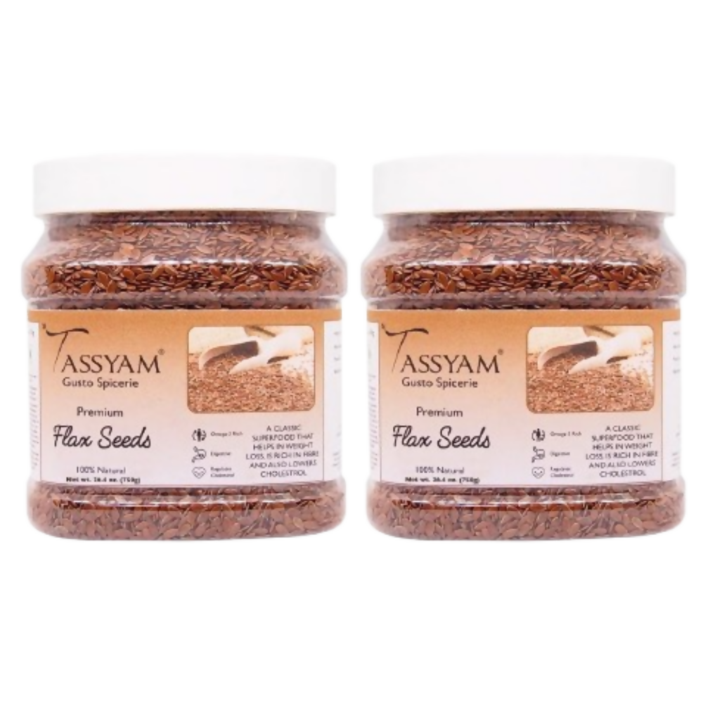 Tassyam Organics Flax seeds | Grocsy