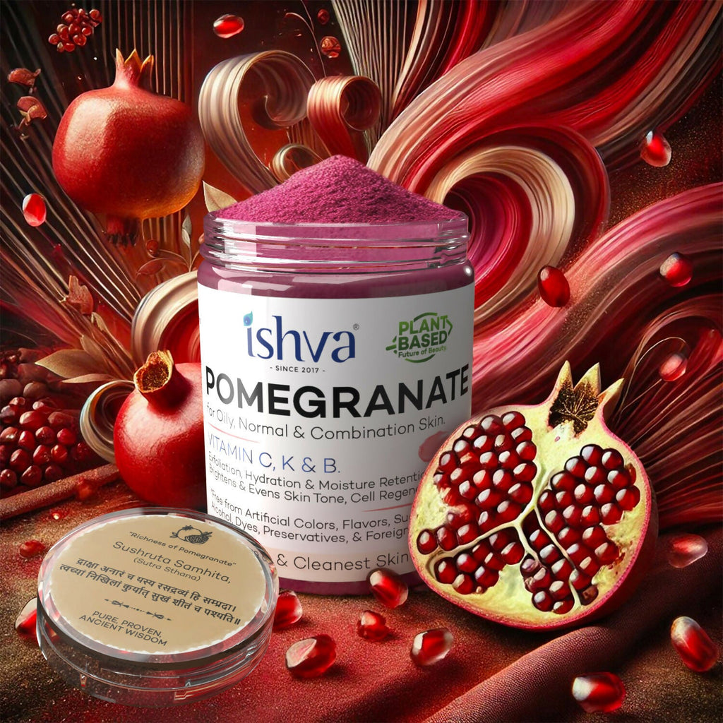 Ishva Pomegranate Powder For Skin | Grocsy