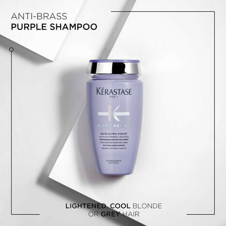 Kerastase Blond Absolu Bain Ultra-Violet Purple Shampoo | Grocsy