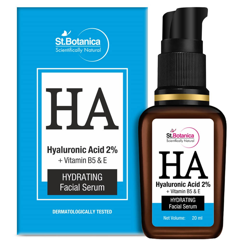 St.Botanica Hyaluronic Acid 2% + Vitamin B5 & E Facial Serum | Grocsy