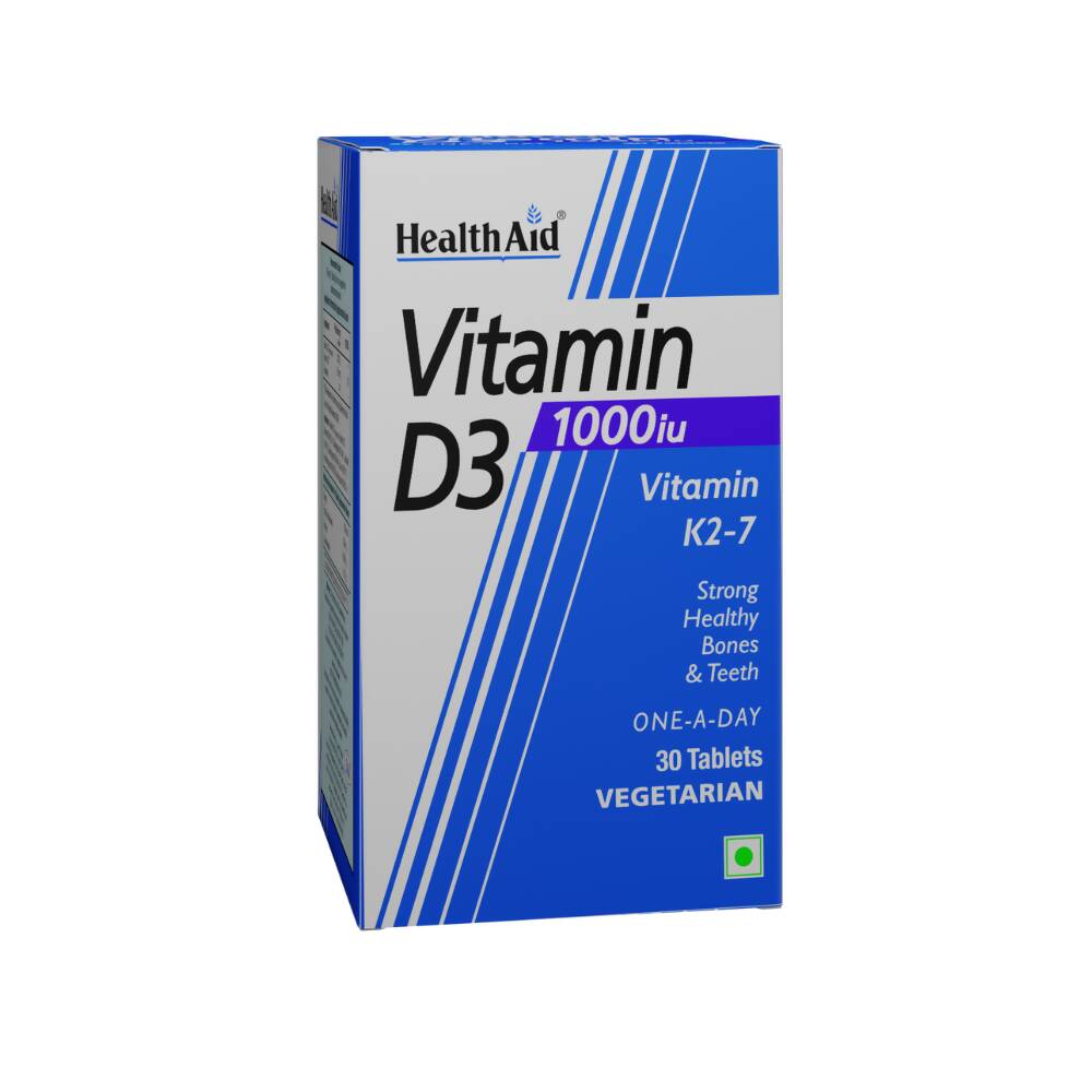 HealthAid Vitamin D3 1000 iu Tablets | Grocsy