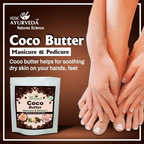 VedicAyurveda Coco Butter Manicure & Pedicure kit | Grocsy