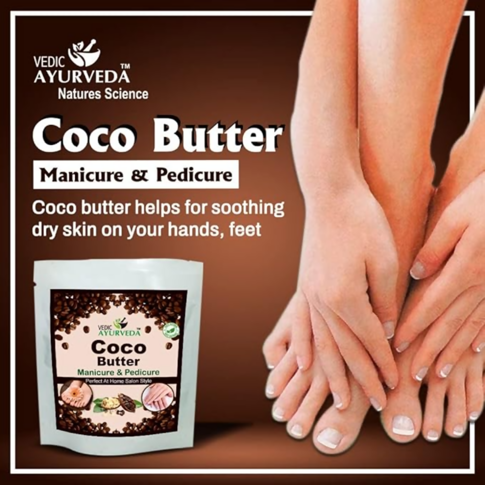 VedicAyurveda Coco Butter Manicure & Pedicure kit | Grocsy