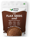 Mithila Foods Premium Flax Seeds Alsi Beej For Weight Loss, Hair Growth & Skin Care | Grocsy