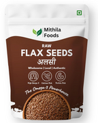 Mithila Foods Premium Flax Seeds Alsi Beej For Weight Loss, Hair Growth & Skin Care | Grocsy