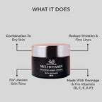 House Of Beauty Multivitamin Nourish Night Cream With Revinage For Face | Grocsy