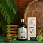 Tatvik Ayurveda Nirmalkesha Hair Oil (Henna With 8-Herbs) | Grocsy