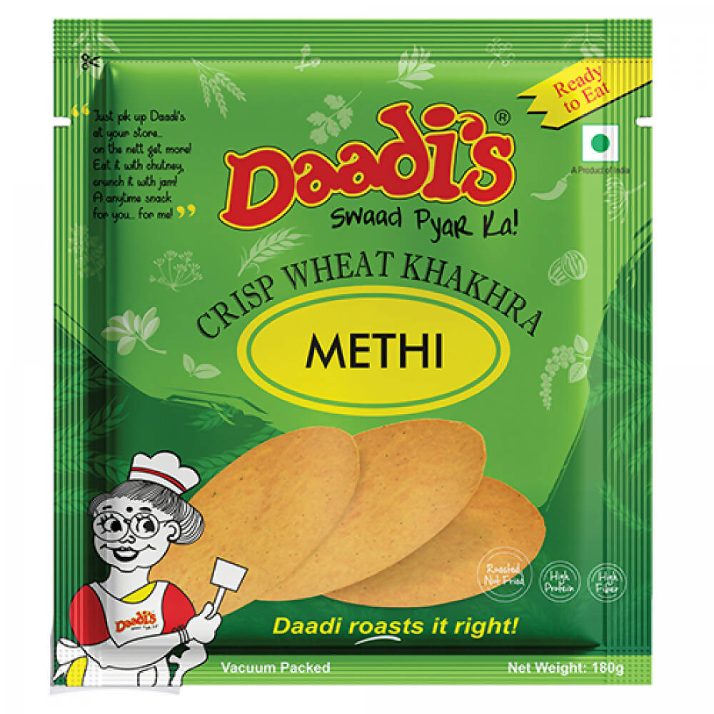 Daadi's Methi Khakhra | Grocsy