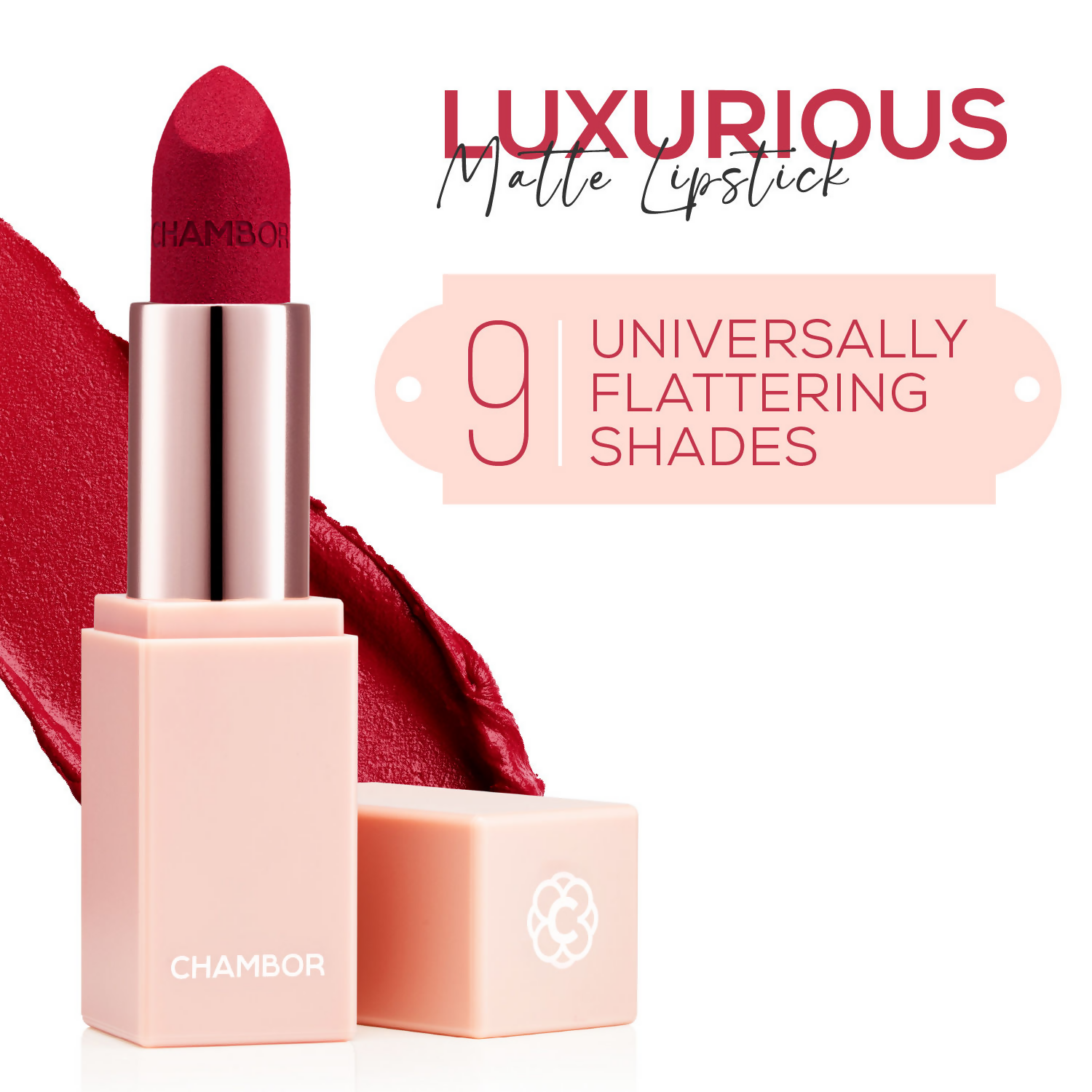 Chambor Colour Studio Les Universelles Matte Lipstick - Lover | Grocsy