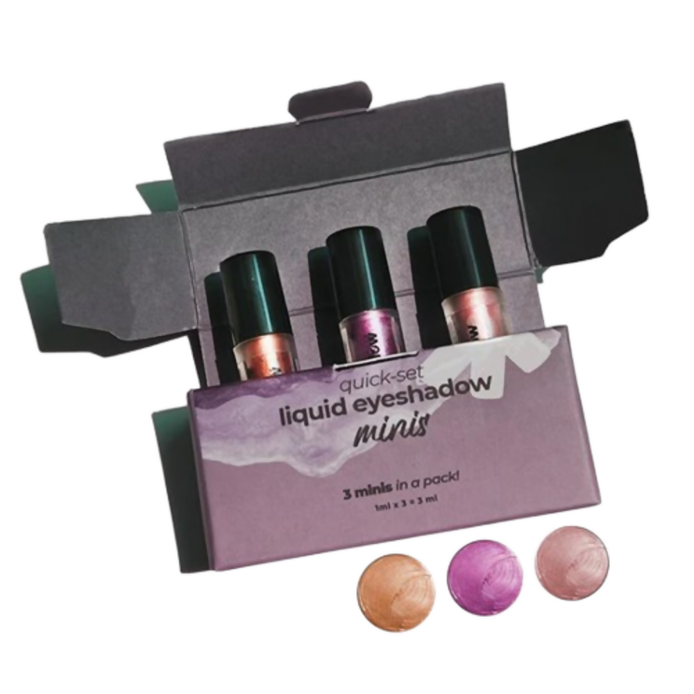 Ruby's Organics Eyeshadow Minis Pack - Earth Metals | Grocsy