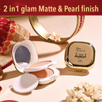 Blue Heaven 2-In-1 Matte + Pearl Compact Powder - Honey | Grocsy