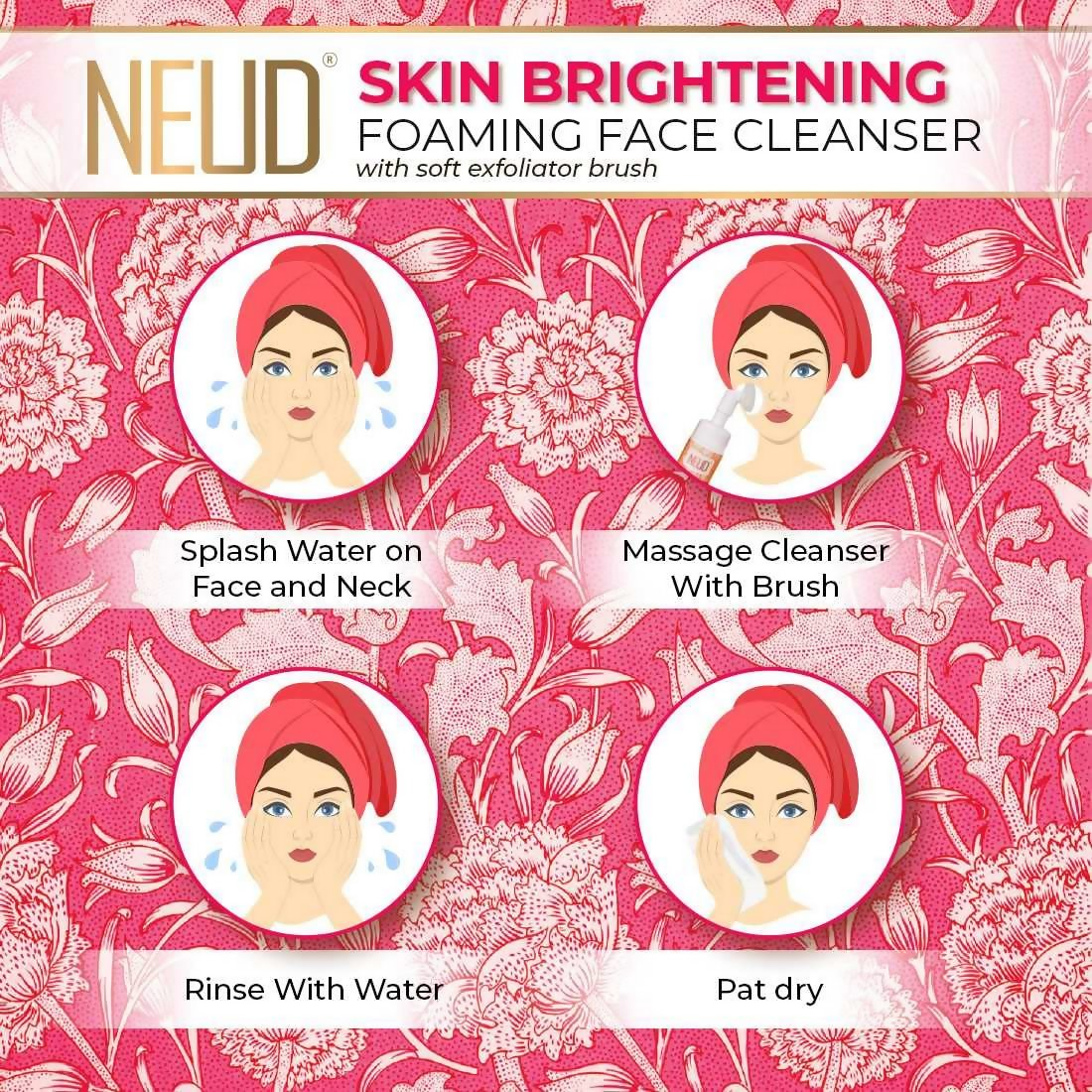 Neud Foaming Face Cleanser | Grocsy