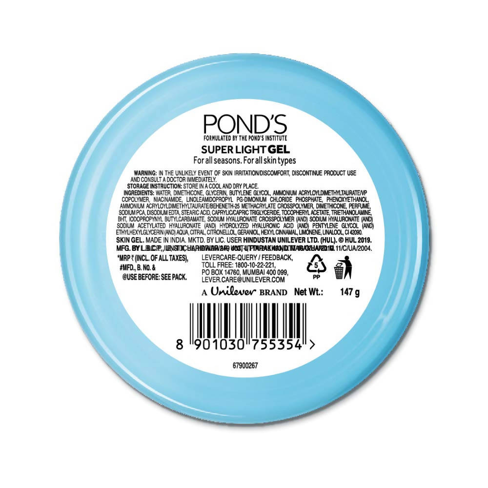 POND'S Super Light Gel Face Moisturiser | Grocsy