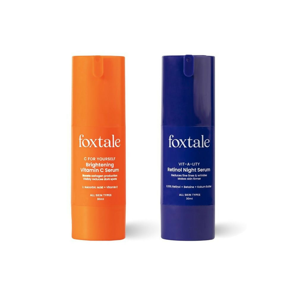 Foxtale Day & Night Serum Combo | Grocsy