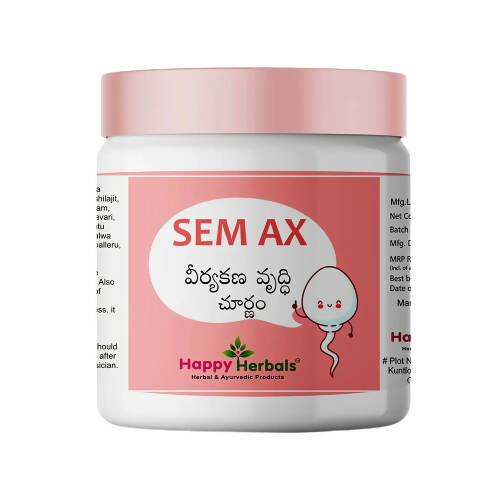 Happy Herbals Sem Ax Powder | Grocsy