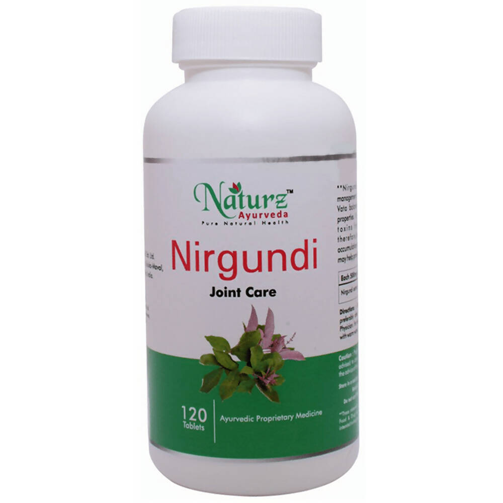 Naturz Ayurveda Nirgundi Joint care Tablets | Grocsy
