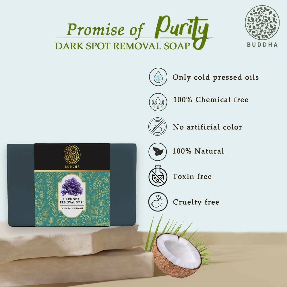 Buddha Natural Dark Spot Removal Soap - Reduce Skin Pigmentation, Perfect for Oily Skin | Grocsy