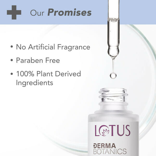 Lotus DermaBotanics Deep Hydra Face Serum | Grocsy
