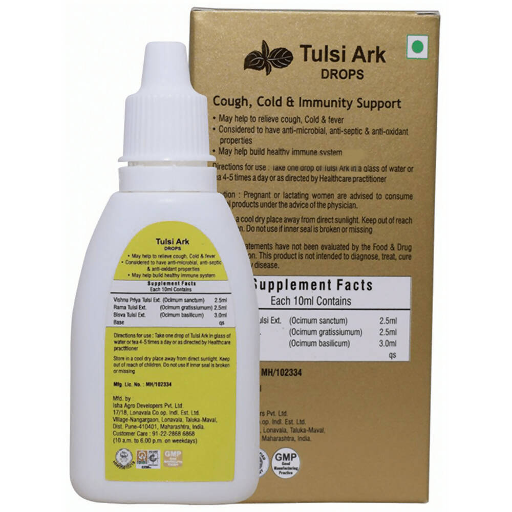 Naturz Ayurveda Tulsi Ark Drops | Grocsy