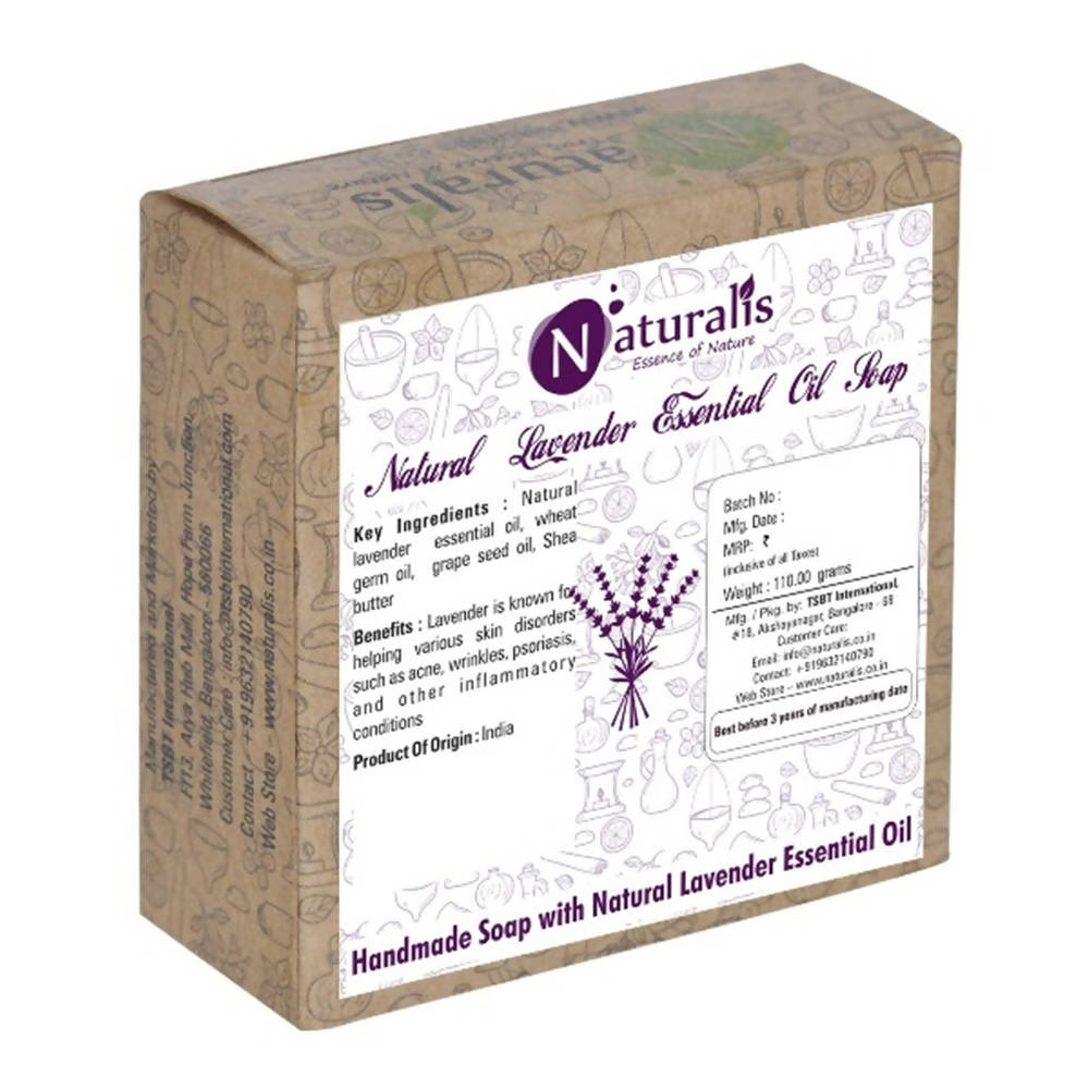 Naturalis Essence Of Nature Handmade Soap With Natural Lavender Essential Oil | Grocsy