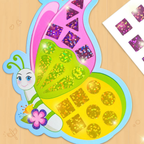 Imagimake Mirror Mosaic Butterfly & Peacock Mess Free DIY Mosaic Craft Kit 450+ Foil Sticker Travel Toys for Girls Birthday Gift for Girls Ages 3,4,5,6,7,8, Peach | Grocsy