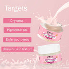 Globus Naturals Rice Ceramide Revival Face Cream, For Korean Glass Skin | Grocsy