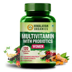 Himalayan Organics Multivitamin With Probiotics Tablets For Women | Grocsy