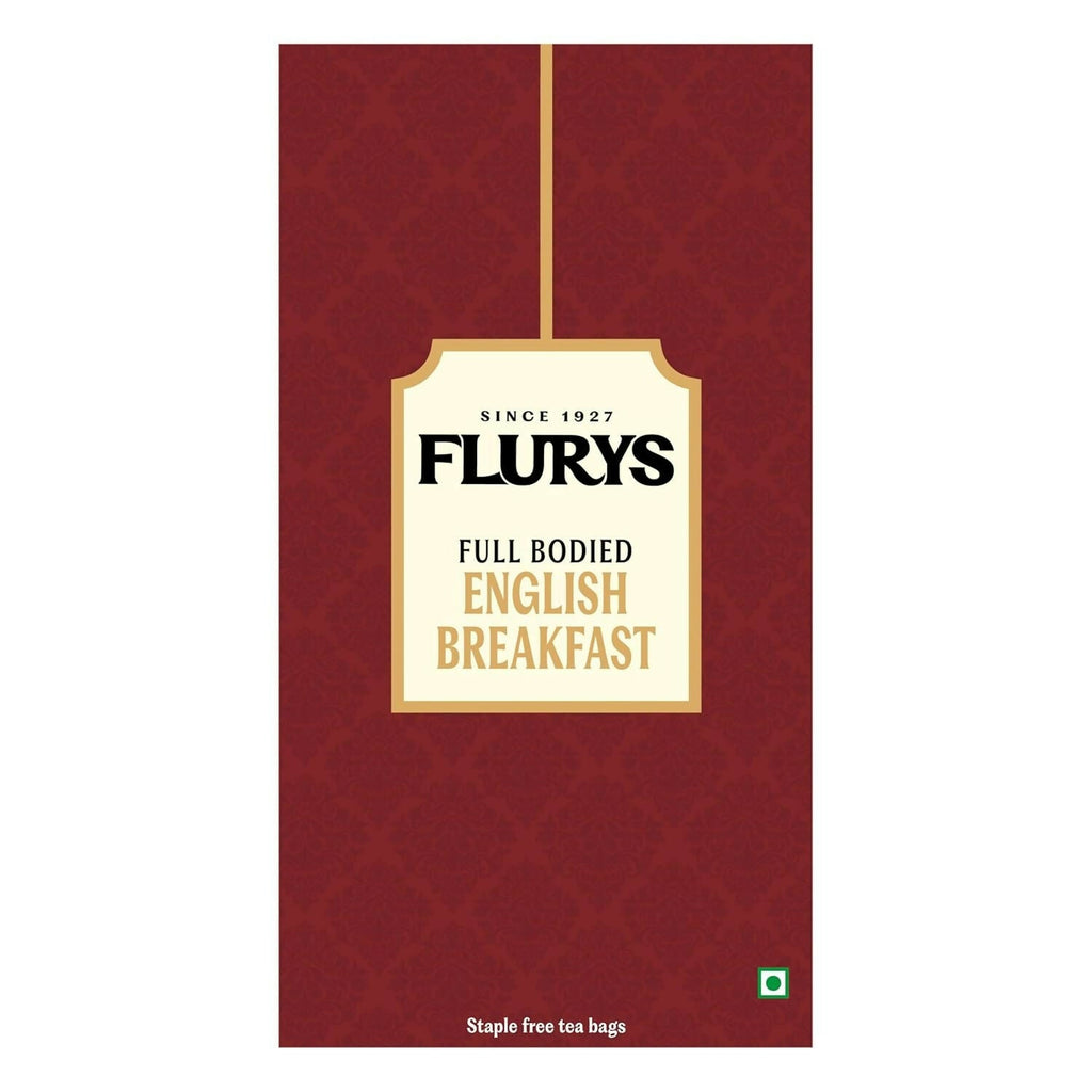 Flurys Distinctive English Breakfast Black Tea Bags | Grocsy