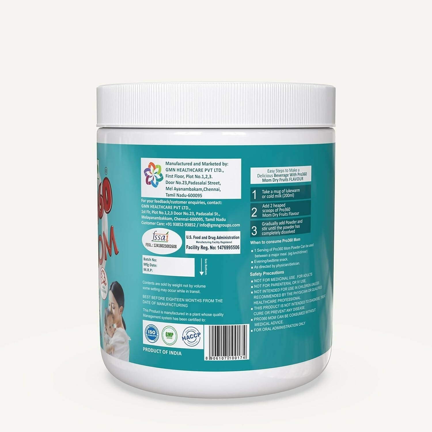 Pro360 MOM Maternal Nutrition Protein Powder For Pregnant Women | Grocsy