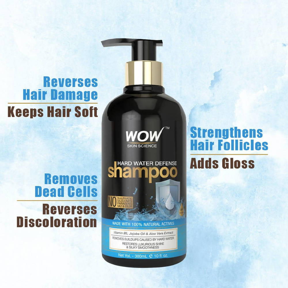 Wow Skin Science Hard Water Defense Shampoo | Grocsy