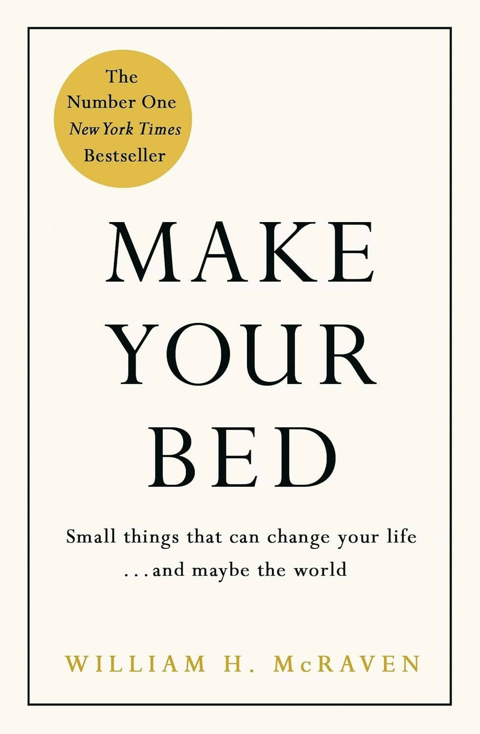 Make You Bed by William H. McRaven | Grocsy