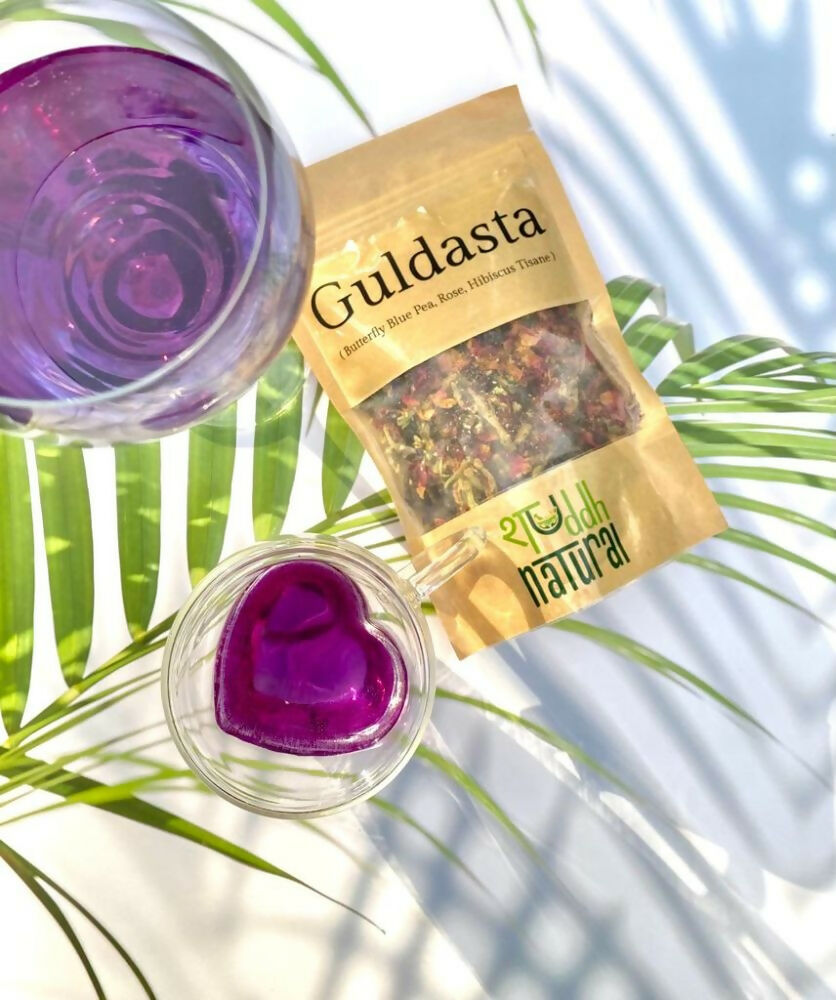 Shuddh Natural Brain Booster Guldasta Floral Tea | Grocsy