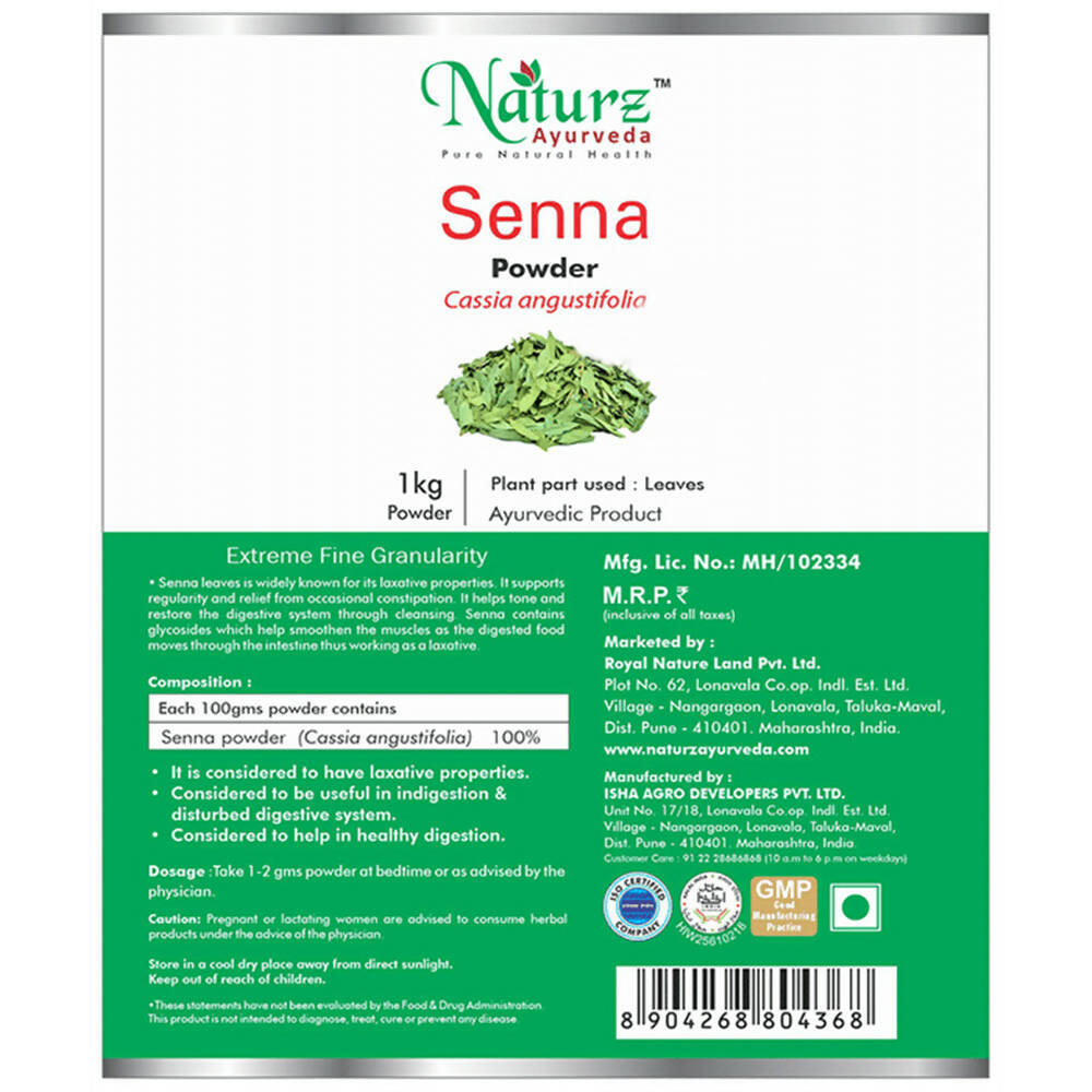 Naturz Ayurveda Senna Powder | Grocsy