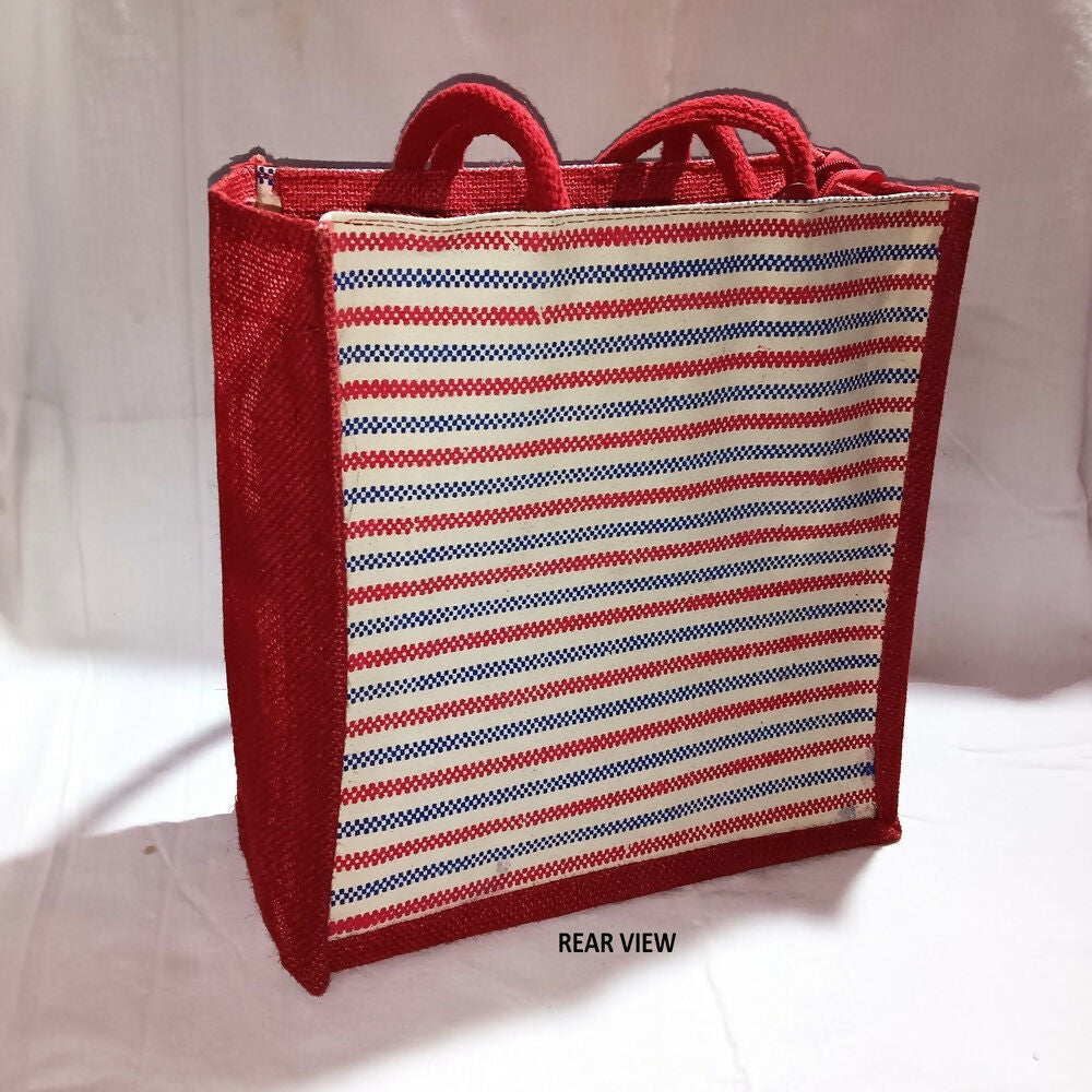Jute Ladies Fashion Bags Combo - Big & Small | Grocsy