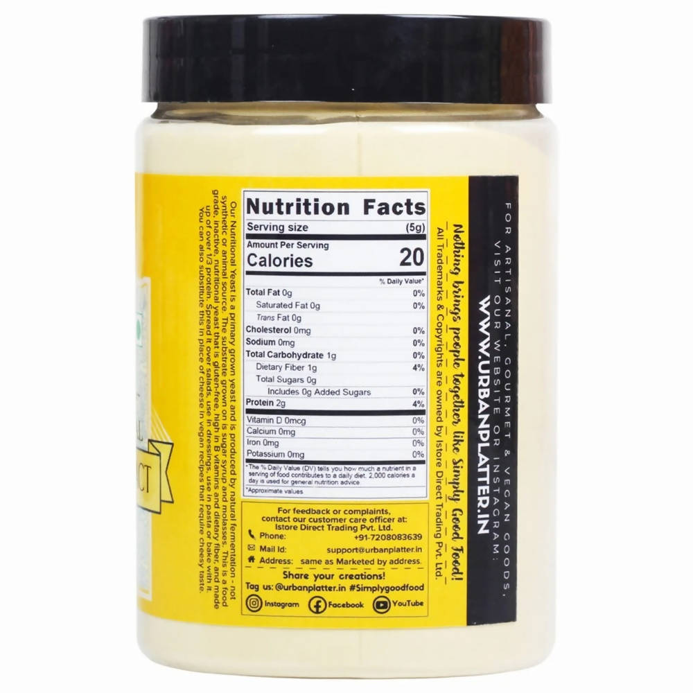 Urban Platter Nutritional Yeast Extract Powder | Grocsy