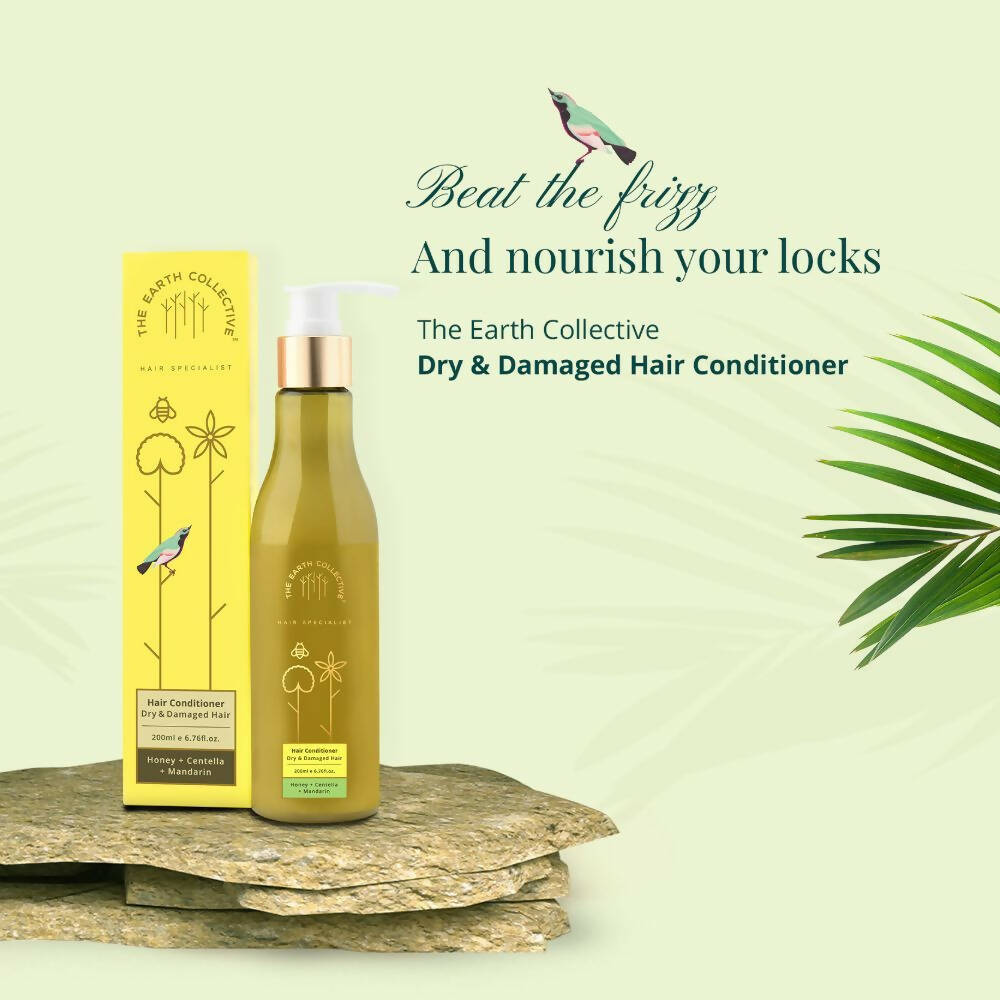 The Earth Collective Hair Conditioner - Dry and Damaged Hair | Grocsy