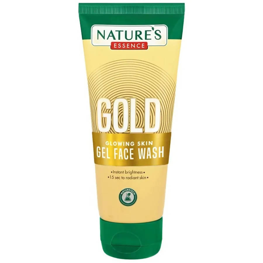 Nature's Essence Gold Glowing Skin Gel Face Wash | Grocsy