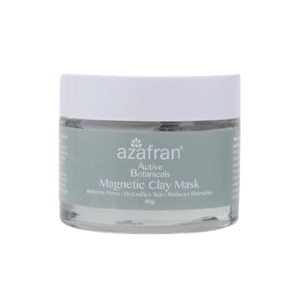Azafran Active Botanicals Magnetic Clay Mask (Clay Soap Combo) | Grocsy