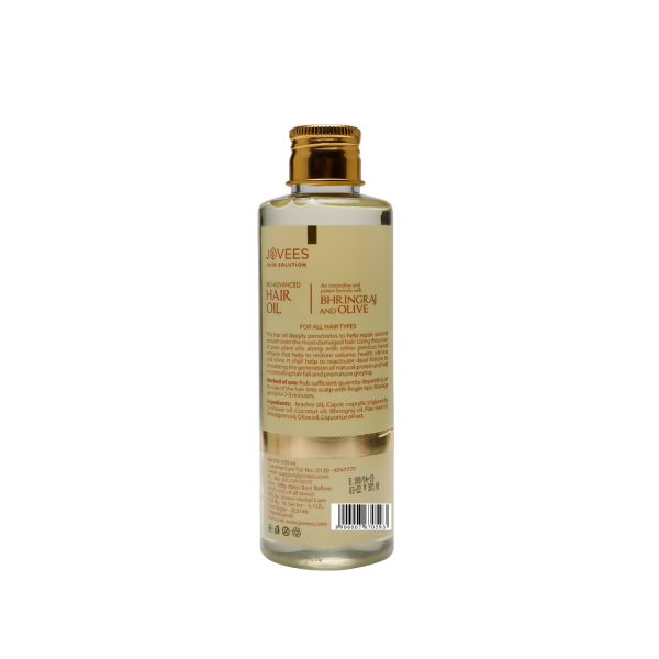 Jovees Bhringraj & Olive Bio- Advanced Hair Oil | Grocsy