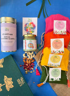 Shuddh Natural Ubtan Based Herbal Gulal | Ayurvedic Thandai Powder |Kashmiri Kahwa| Holi Gift Hamper | Grocsy