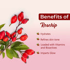 Good Vibes Rosehip Hydrating Glow Night Cream - Nourshing, Skin renewing, Sleep treatment | Grocsy