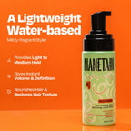 Manetain Hair Mousse for Dry and Frizzy Hair | Grocsy