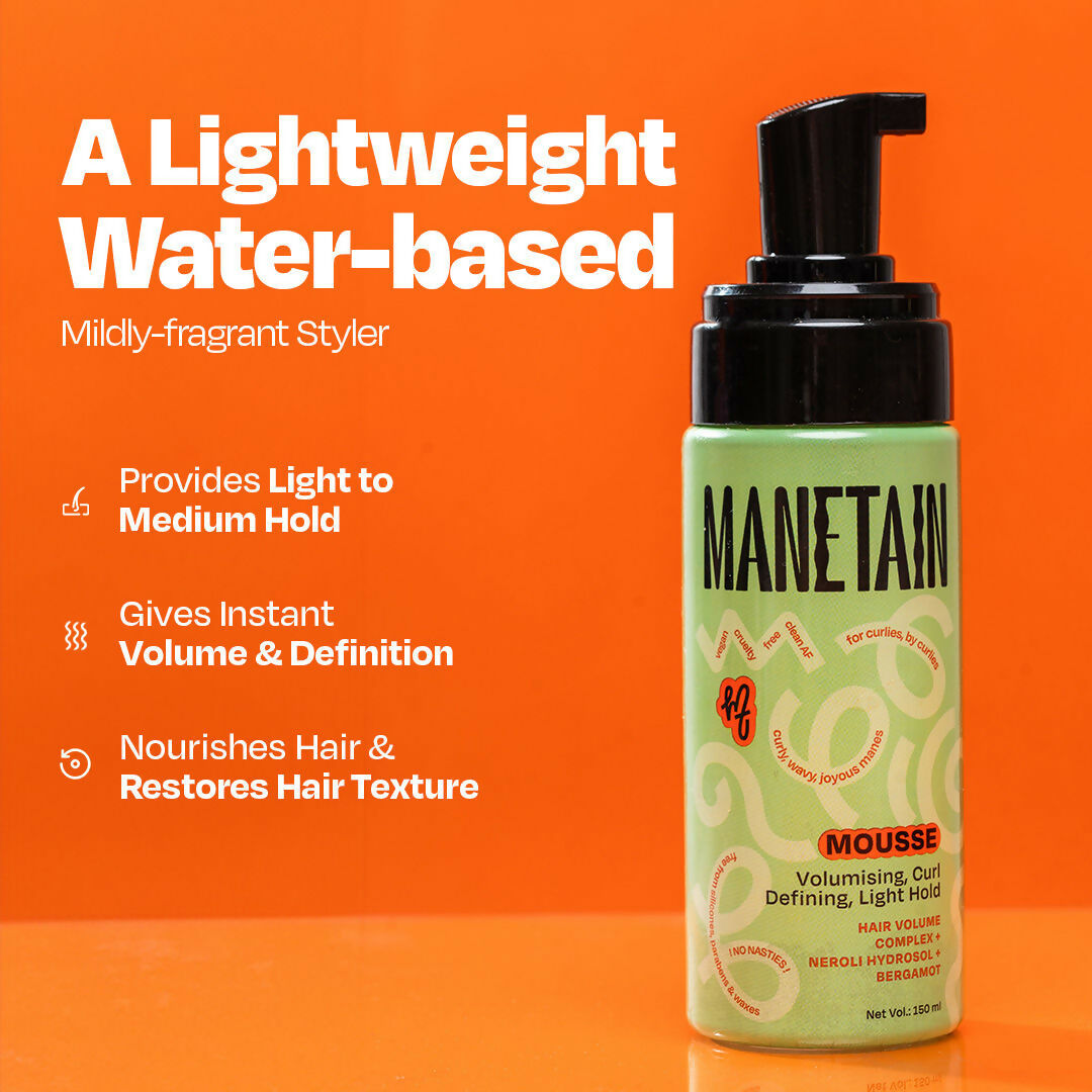 Manetain Hair Mousse for Dry and Frizzy Hair | Grocsy