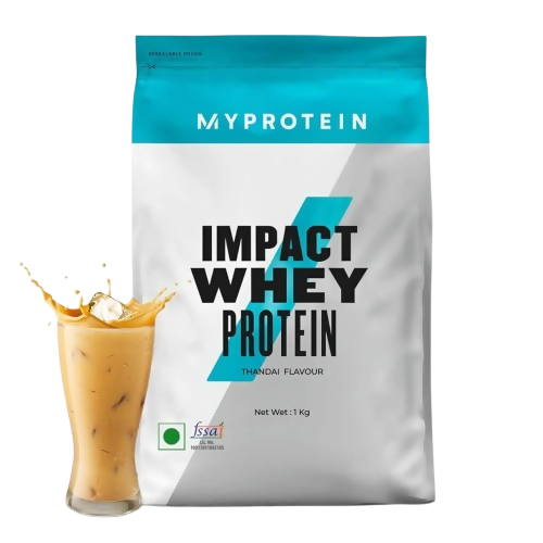 Myprotein Impact Whey Protein Powder - Thandai Flavor | Grocsy