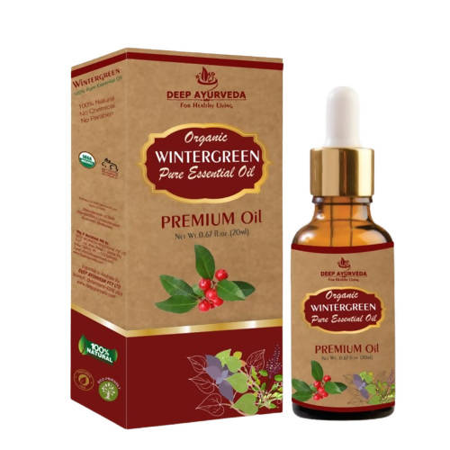 Deep Ayurveda Wintergreen Pure Essential Oil | Grocsy